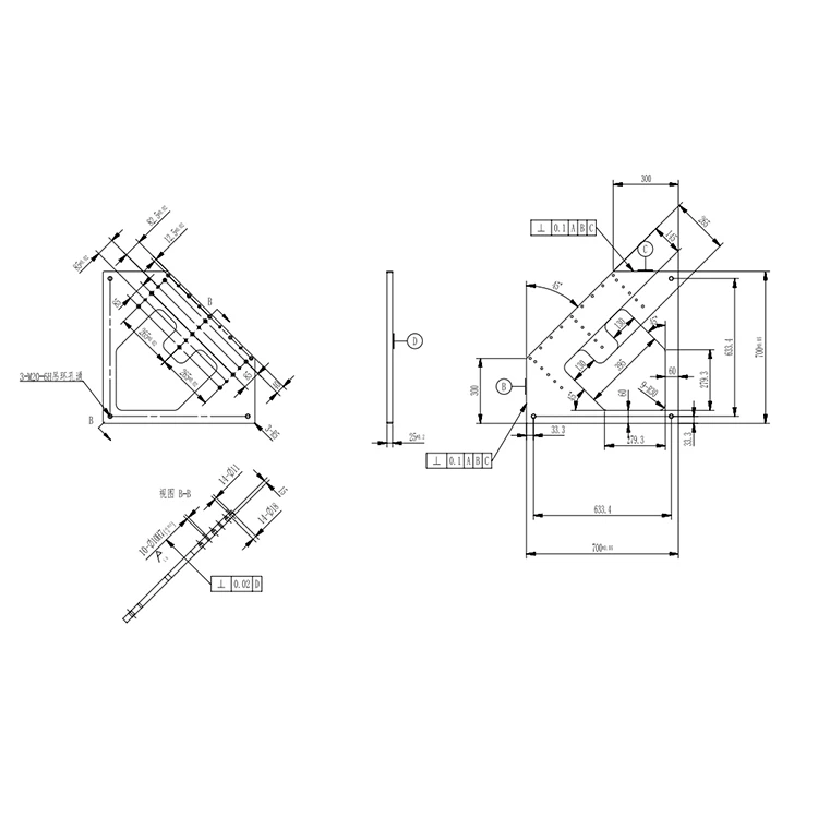 BR-45 Degree Positioning Fixture-JJ-01